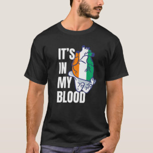 Camiseta Bandeira da Costa do Marfim Cardíaco Veias de San