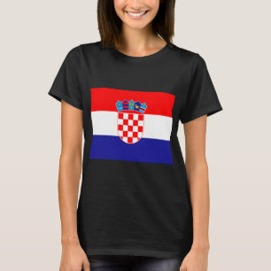 Camiseta bandeira da Croácia