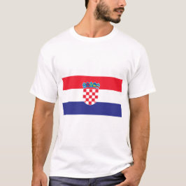 Camiseta Bandeira da Croácia