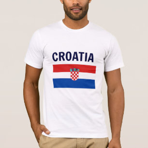 Camiseta Bandeira da Croácia