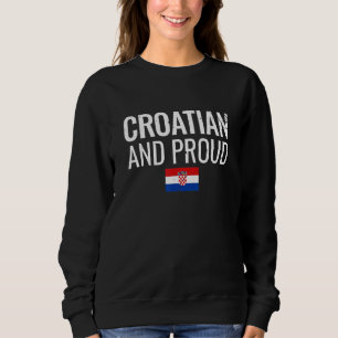 Camiseta Bandeira da Croácia Croata e Orgulhosa