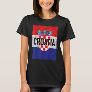 Camiseta Bandeira da Croácia Raízes Croatas Hrvatske Croáci