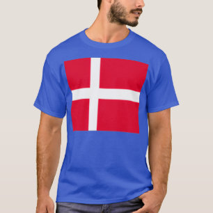 Camiseta Bandeira da Dinamarca