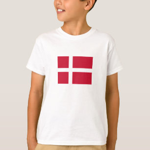 Camiseta Bandeira da Dinamarca
