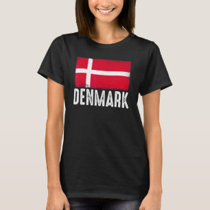 Camiseta Bandeira da Dinamarca Equipe de Futebol Dinamarque