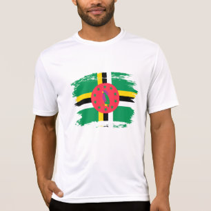 Camiseta Bandeira da Domínica