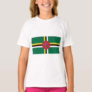 Camiseta Bandeira da Domínica
