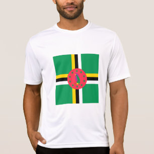 Camiseta Bandeira da Domínica