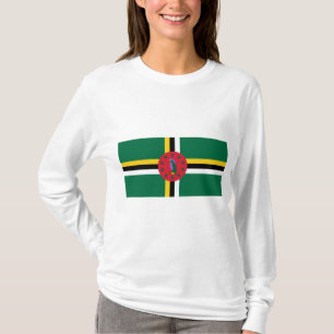 Camiseta Bandeira da Dominica