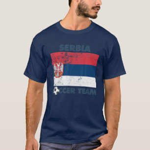 Camiseta Bandeira da Equipe de Futebol da Sérvia 2022 - Sér