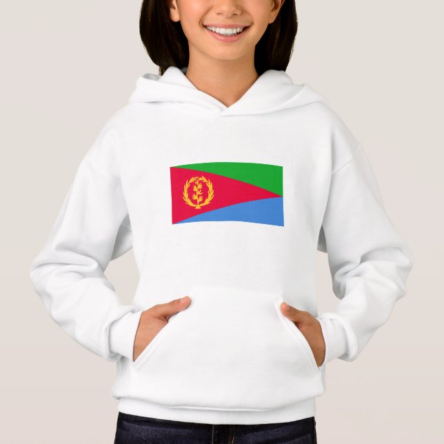 Camiseta Bandeira da Eritreia (Frente)