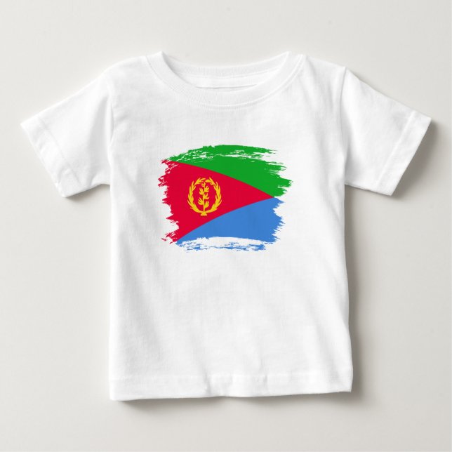 Camiseta Bandeira da Eritreia (Frente)