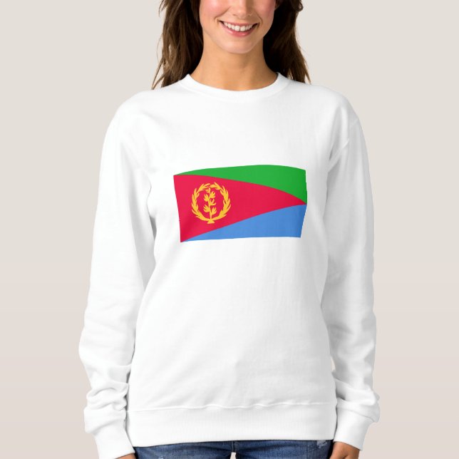 Camiseta Bandeira da Eritreia (Frente)