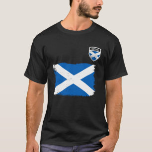 Camiseta Bandeira da Escócia