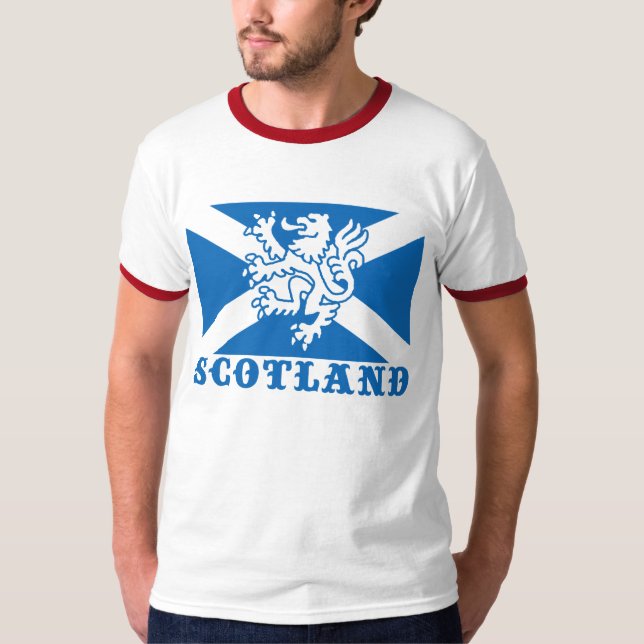 Camiseta Bandeira da Escócia (Frente)