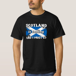 Camiseta Bandeira da Escócia Schlotland