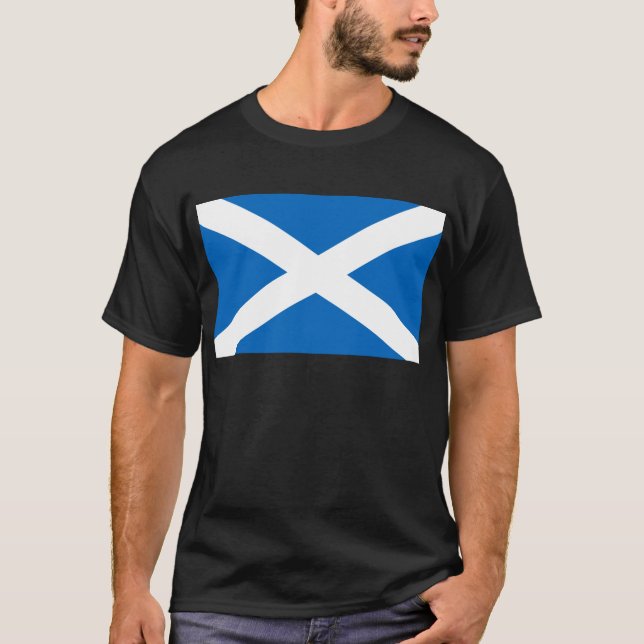 Camiseta Bandeira da Escócia - Scottish Flag (Frente)