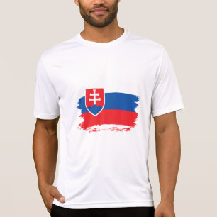Camiseta bandeira da Eslováquia