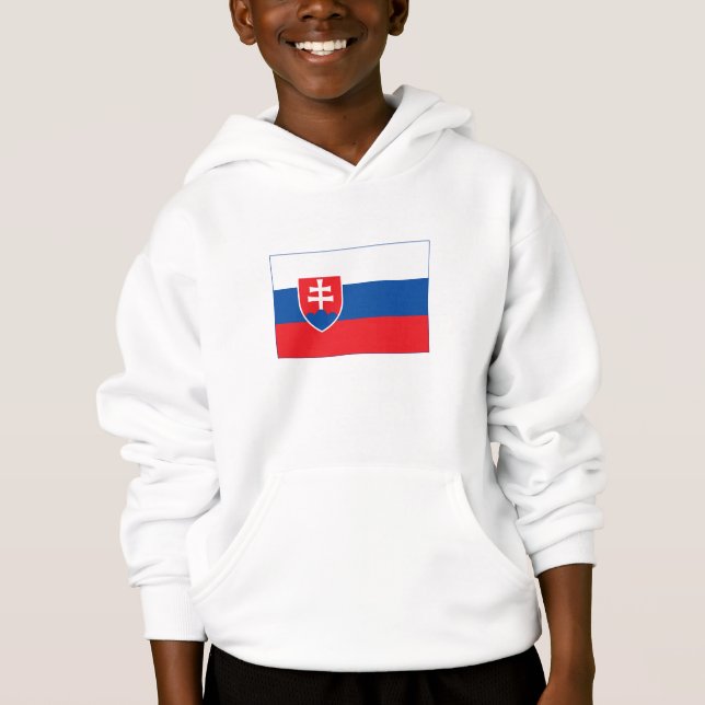 Camiseta Bandeira da Eslováquia (Frente)