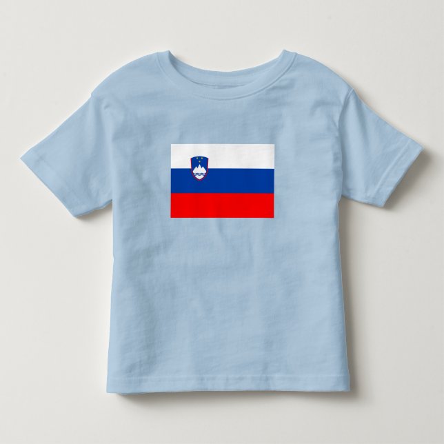 Camiseta Bandeira da Eslovênia (Frente)