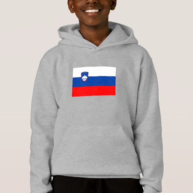 Camiseta Bandeira da Eslovênia (Frente)