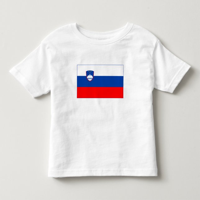 Camiseta Bandeira da Eslovênia (Frente)