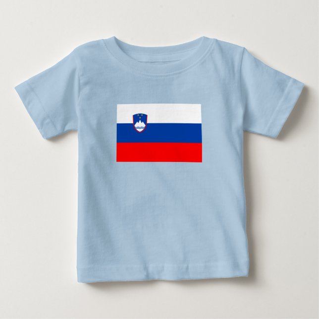 Camiseta Bandeira da Eslovênia (Frente)