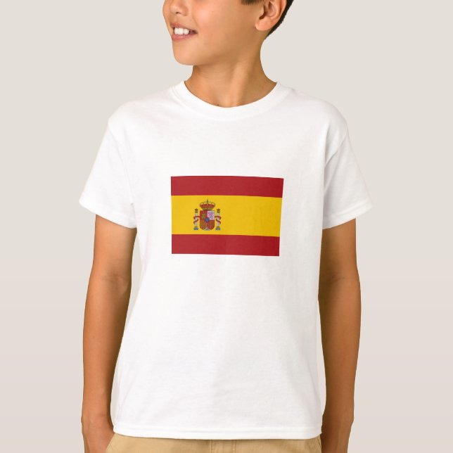Camiseta Bandeira da Espanha (Frente)