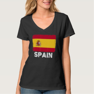 Camiseta Bandeira da Espanha Apoie as Pessoas Espanholas