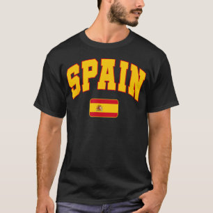 Camiseta Bandeira da Espanha Espana