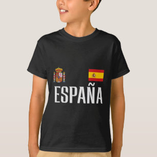 Camiseta Bandeira da Espanha Espana Fã de Futebol Homens Mu