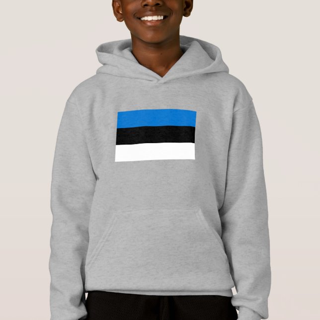 Camiseta Bandeira da Estônia (Frente)