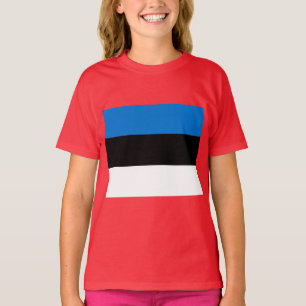 Camiseta Bandeira da Estônia