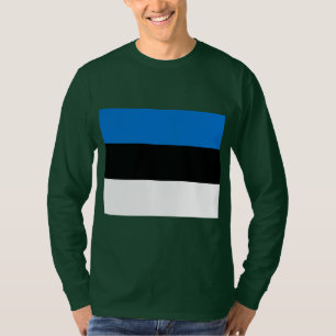 Camiseta Bandeira da Estônia