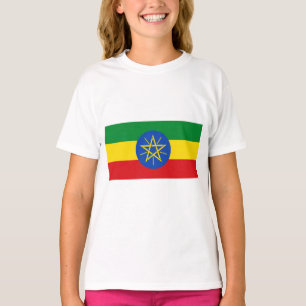 Camiseta Bandeira da Etiópia