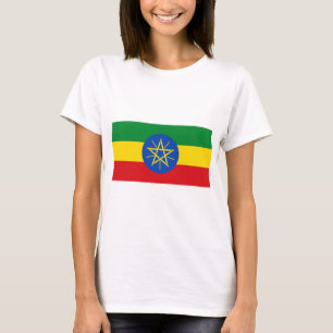 Camiseta Bandeira da Etiópia