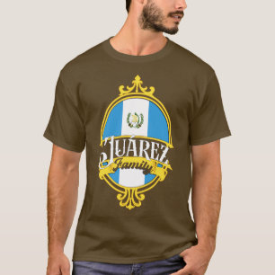 Camiseta Bandeira da família Juarez Guatemala