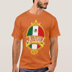 Camiseta Bandeira da família Juarez Mexico