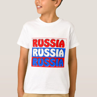 Camiseta BANDEIRA da Federação Russa