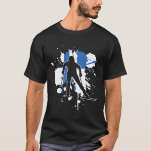 Camiseta Bandeira da Finlândia Biathlonista - Biatlo finlan
