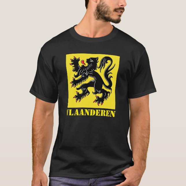 Camiseta Bandeira da Flandres (Frente)