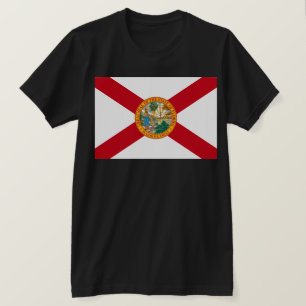 Camiseta Bandeira da Flórida: O Estado do Sol dos Floridian