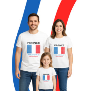 Camiseta Bandeira da França