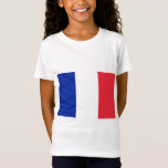 Camiseta Bandeira da França Design<br><div class="desc">Celebre o seu amor pela França com esta corajosa design de bandeira da França! Perfeito para fãs de futebol, viajantes ou qualquer pessoa orgulhosa de sua herança francesa. Excelente para camisetas, canecas, acessórios ou presentes — uma na moda para mostrar seu orgulho.</div>