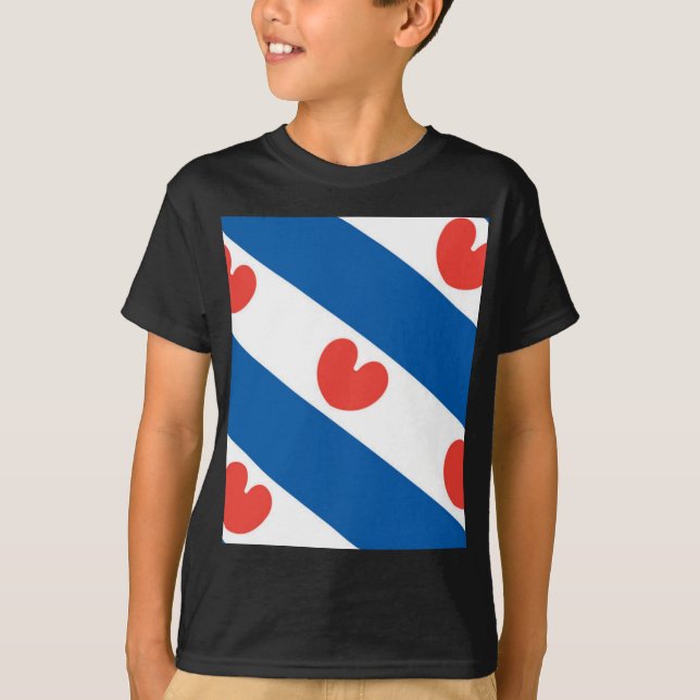 Camiseta Bandeira da Frísia (Frente)