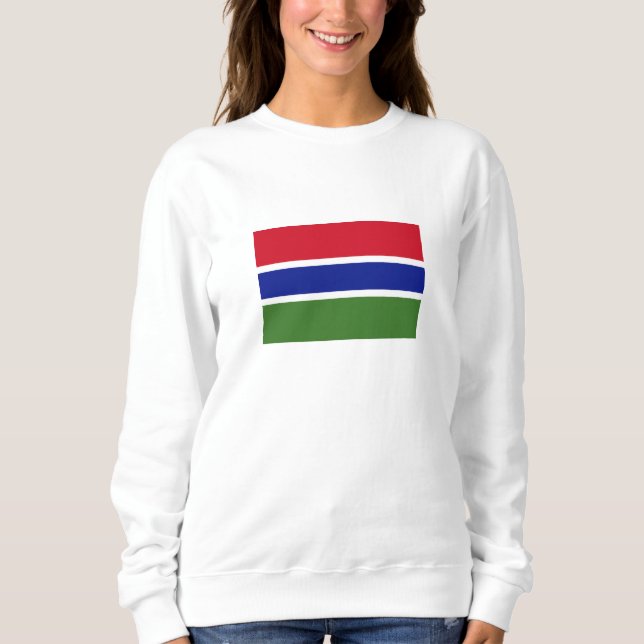 Camiseta Bandeira da Gâmbia (Frente)