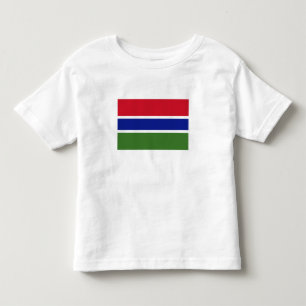 Camiseta Bandeira da Gâmbia