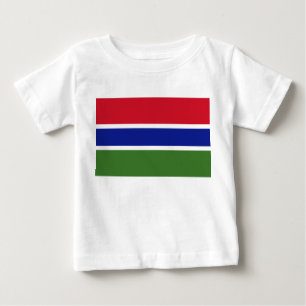 Camiseta Bandeira da Gâmbia