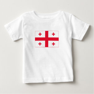 Camiseta Bandeira da Geórgia