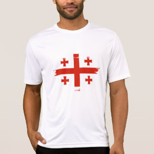Camiseta Bandeira da Geórgia